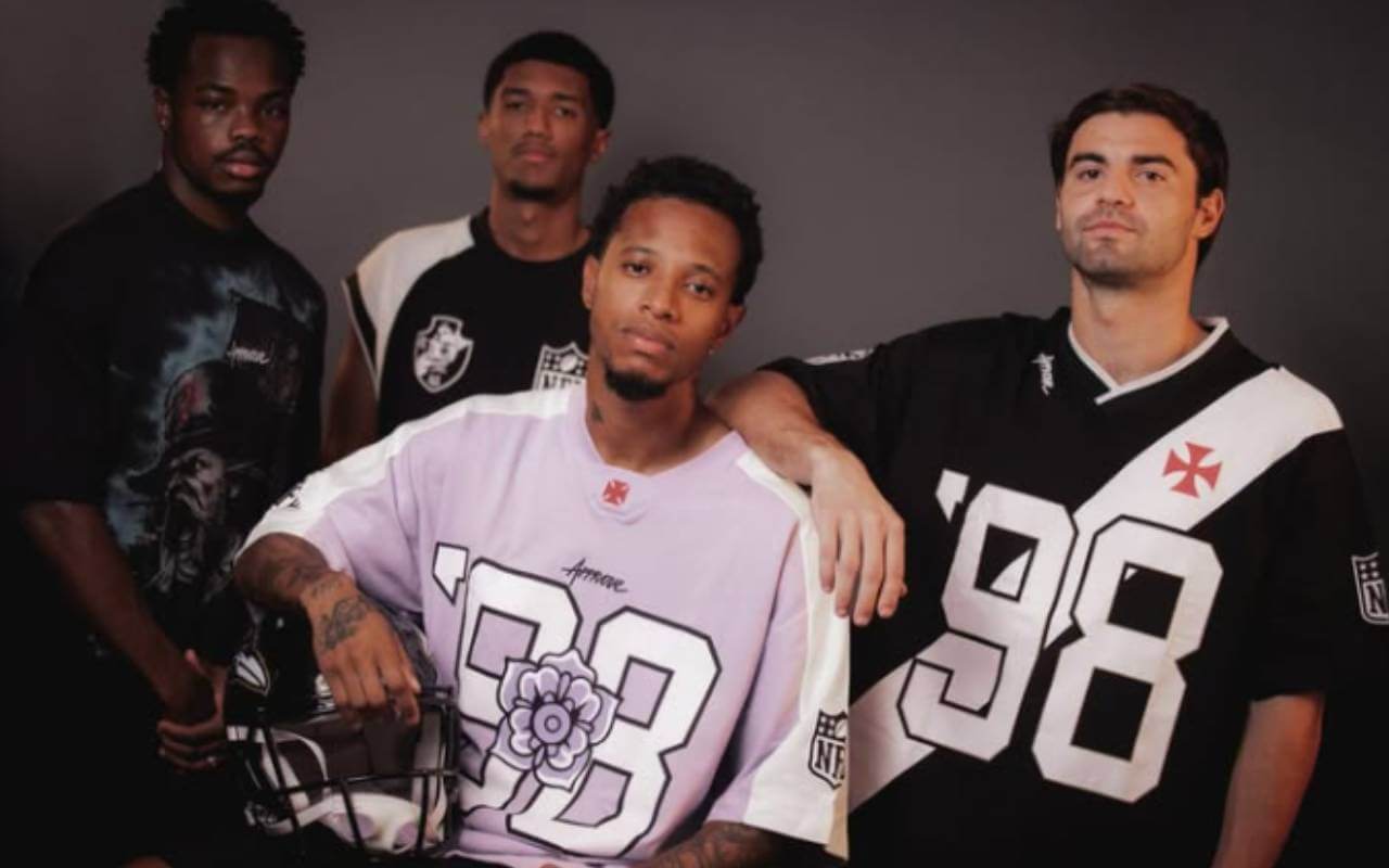 Coleção Vasco x NFL x Approve