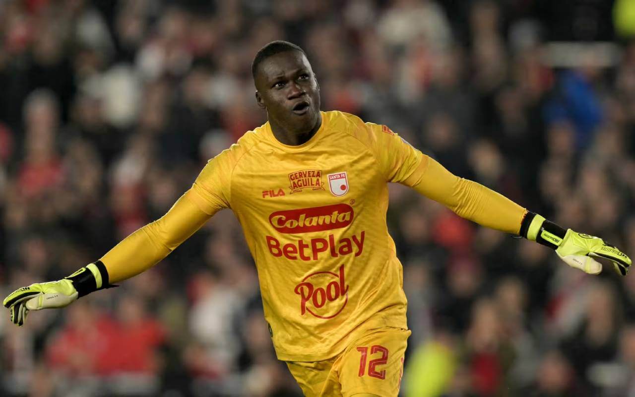 Weimar Asprilla, goleiro do Santa Fe