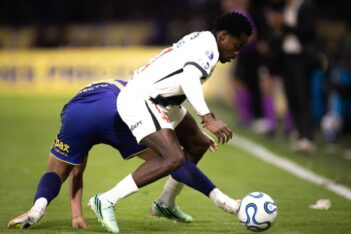 Andrés Gómez em Boca x Vasco