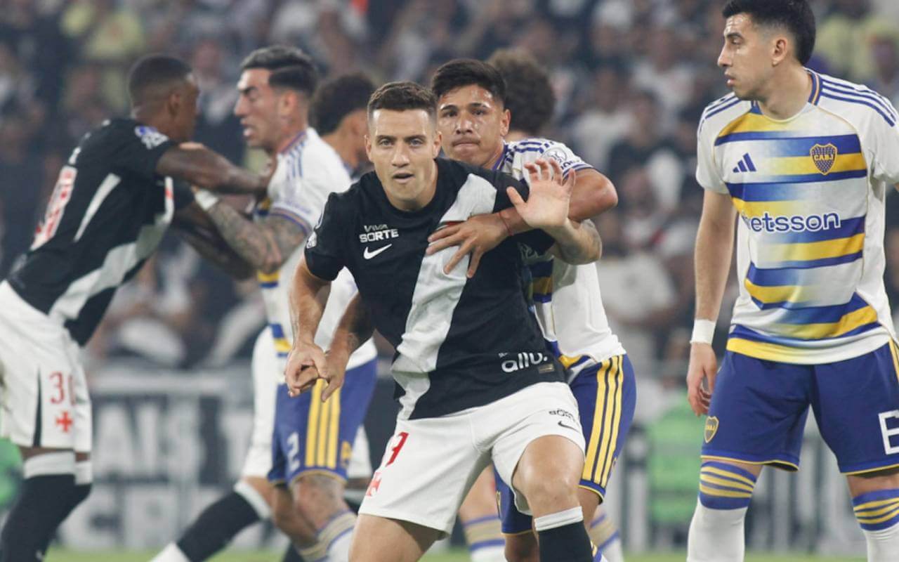 Bruno Duarte em Vasco x Boca Juniors