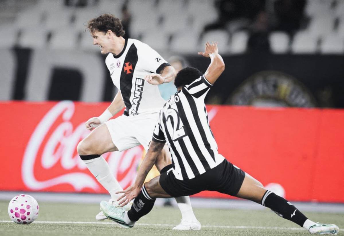 Colidio em Botafogo x Vasco
