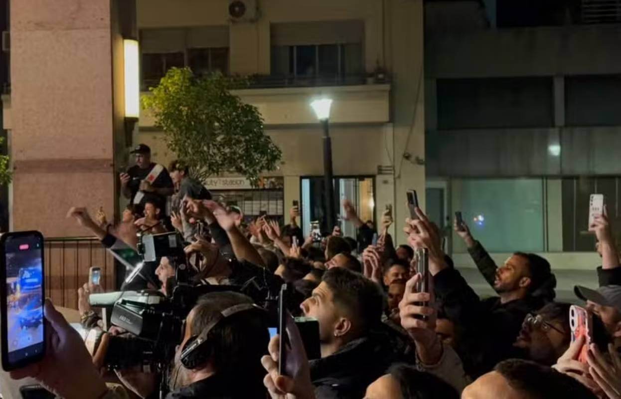 Torcida do Vasco em Buenos Aires
