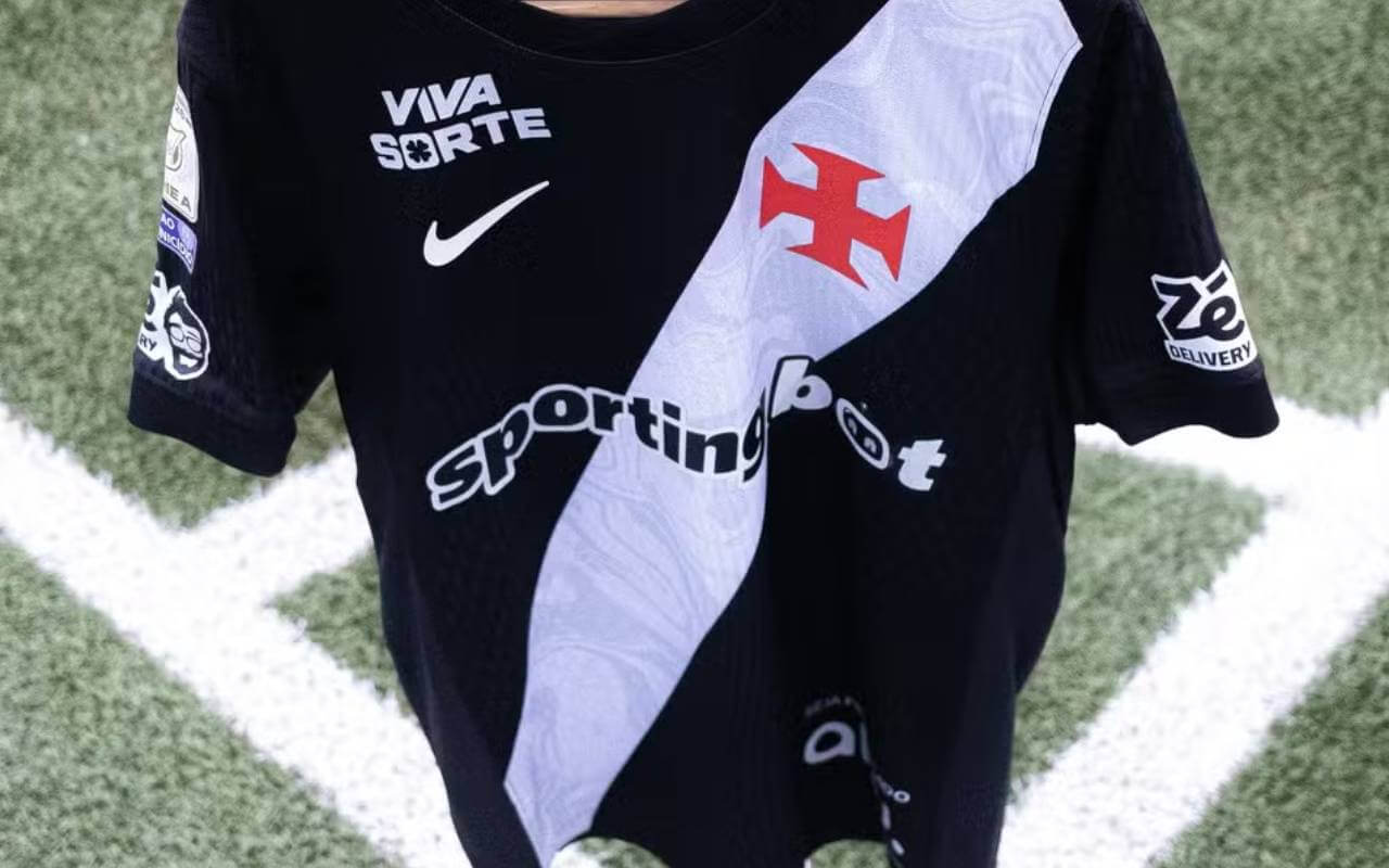 Camisa do Vasco com estampa da Sporting Bot