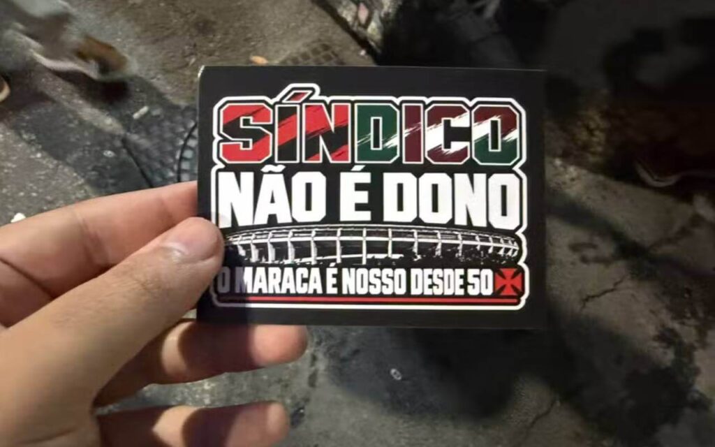 Torcedores do Vasco provocam dupla Fla-Flu